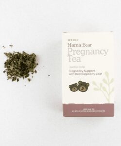 Sprigs Mama Bear Pregnancy Tea | First Trimester Tips and Must Haves | Surviving 1st Trimester Symptoms | tiffanieanne.com