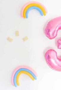 Rainbow Sprinkle Wall - Donut Ice Cream Colorful Unicorn Birthday Party Background - tiffanieanne.com3