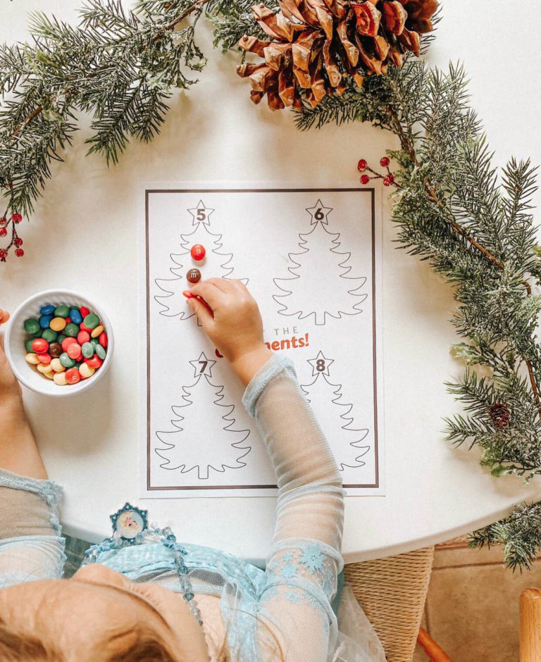 Count the Ornaments - FREE PRINTABLE - Christmas Learning Numbers Activity DIY - Toddler Montessori - tiffanieanne.com.jpg 2