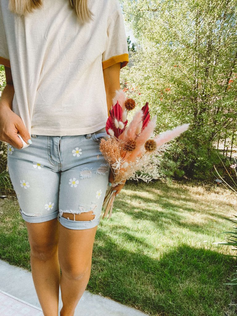 How to Upcycle Jeans into Bermuda Shorts DIY