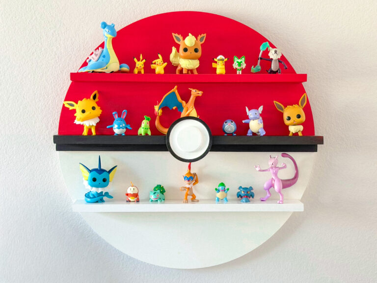DIY Pokemon Shelf for Under $40
